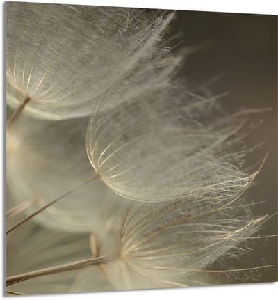 TMK ArtDeko - Snijplank - Gehard Glas - 60x65 cm - Bloemmotief