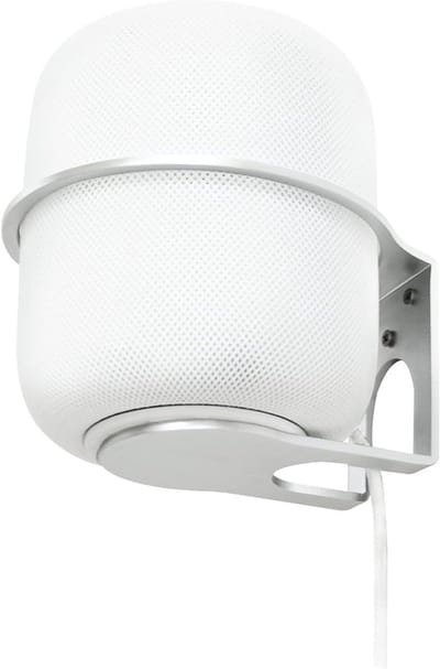 Muurbeugel voor HomePod 2e en 1e Generatie - Ruimtebesparend, Geschikt voor Geluidssysteem met Kabelbeheer (Zilver)