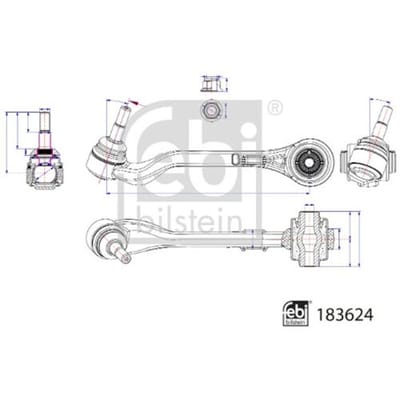 Draagarm, wielophanging FEBI BILSTEIN 183624