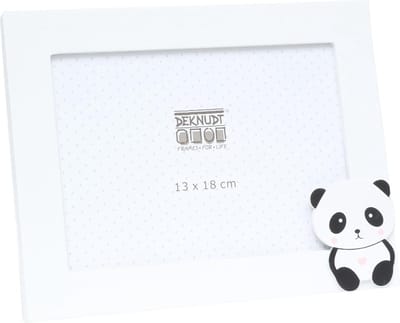 Deknudt Frames Fotolijst - panda - wit - S67UC1 - voor foto: 13x18 cm