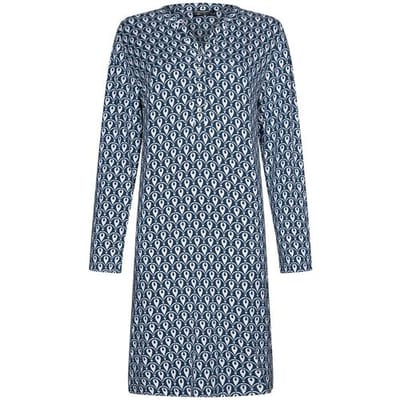Marineblauw nachthemd Pastunette - Blauw - Maat - 36
