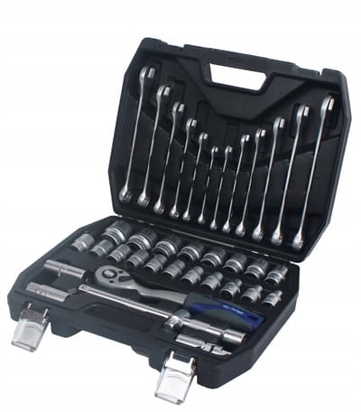 37-delige doppenset 1/2" - Duurzaam Cr-V-staal