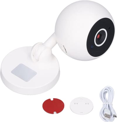 Beveiligingscamera Binnen - Wifi Monitor - Huis Beveiligen - Tweeweg Audio - 1080p HD - Wit