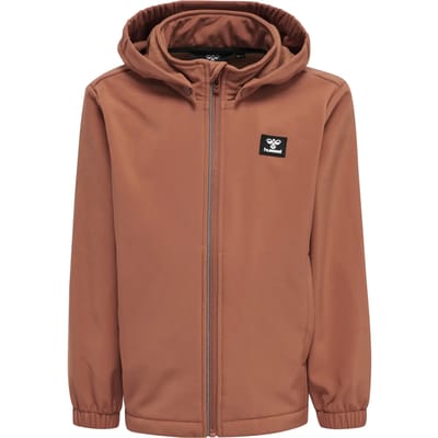 Hummel kinderregenjas Mars Softshell Jacket Copper Brown
