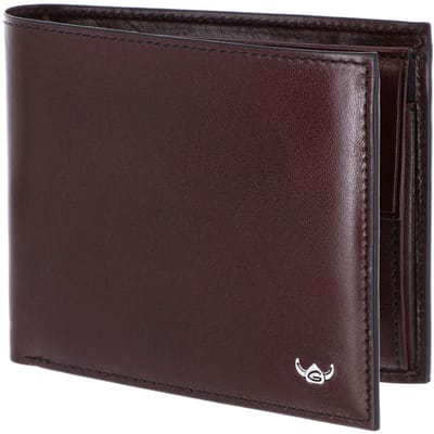Golden Head Leren portemonnee Colorado RFID Protect Scheintasche 1135 Bordeaux wijnrood