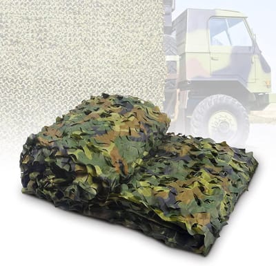 Camouflage Net - Militair Jacht Net - Oxford Canvas 2 X 3M 150D Camouflage Dekking voor Jagen - Kamperen - Berg Jagen - Versteviging Army