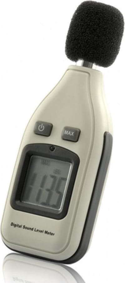 Benetech GM1351 decibelmeter - geluidsmeter - A weging - Tot ±1,5 dB nauwkeurig - Min & Max functie - Fast & Slow