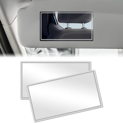 Zelfklevende Make-up Spiegel voor Auto Vizier - HD Heldere Vanity
