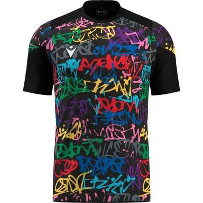 Macron Glory Golem Shirt Korte Mouw Heren - Retro | Maat: 3XL