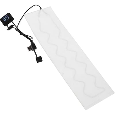 Elektrisch Verwarmingskussen Menstruatie USB Verwarmingsdoek Waterdicht voor Huisdiermat Kleding white