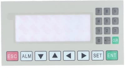 Dailygoods - Membraantoetsenbord met Transparante Plastic Folie