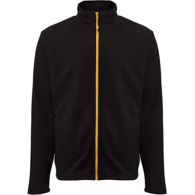 Fleece met rits Black & Match Grizzly