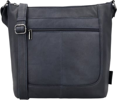 Beagles Benidorm Schoudertas - Crossbody - Dames - Praktisch - Tas - Leren Dames Tas - Blauw