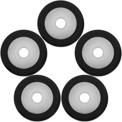 5 stuks roller lagers voor cassettebandjes, drukrollen voor audio-opname en radio-reparatie, onderhoudsaccessoires voor recorder en tape deck