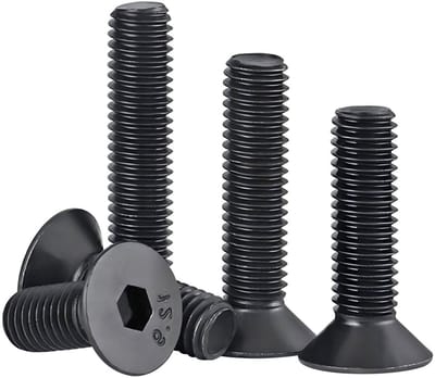 20 Stuks M4 x 25mm Verzonken Schroeven met Zeskantkop voor Meubels en Huishoudelijk Gebruik