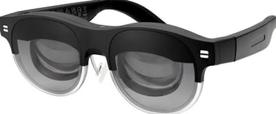 ASUS AirVision M1 - Smart Glasses - Micro OLED - 1920x1080 - 72 Hz - 1100 cd/m² - USB-C - Zwart