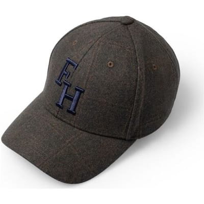 Fynch-Hatton Cap Flanel Check Cypress / male