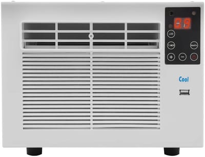Linkforu - Mini Aircooler – Ventilator - koeler – 50 Decibel – Energie Besparend – Timer Functie 12 uur - Afstandsbediening - Wit