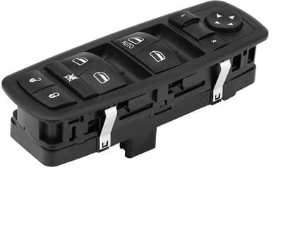 Dailygoody - Power Window Switch - Ramen Openen - Schakelaar voor Auto - Geschikt voor Dodge Journey en Nitro - Kleur Zwart - Onderdeel 4602632AG