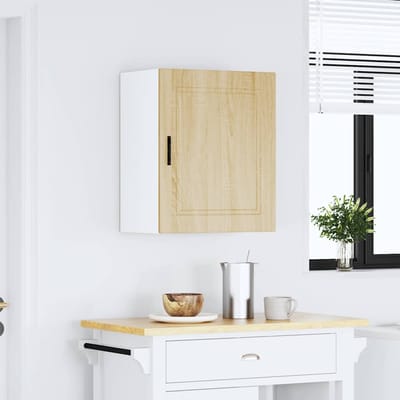 vidaXL - Keukenbovenkast - Porto - bewerkt - hout - sonoma - eikenkleurig