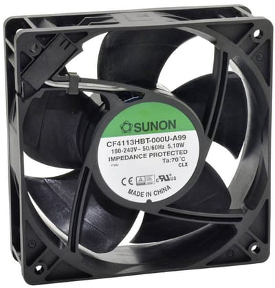 Sunon CF4113HBT-1000U-A99 Axiaalventilator 230 V/AC 185.1 m³/h (l x b x h) 38 x 120 x 120 mm