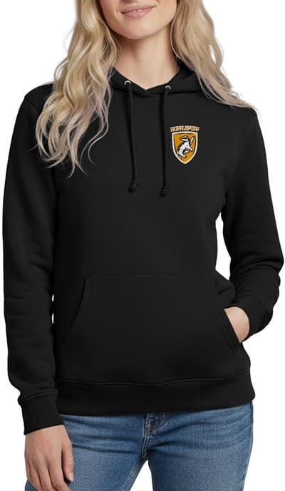 Harry Potter Hufflepuff Logo small Hoodie Dames