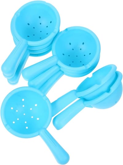 Zandschepjes Set - Strandschepjes Tuinschepjes - Buitenspelen Tuinieren - Kindvriendelijk Ergonomisch - 15 cm - Blauw
