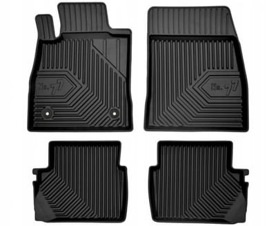 FROGUM No.77 - Automatten Set - FORD Fiesta Mk8 automat - TPE rubber - 3D randbescherming - Duurzaam en geurloos