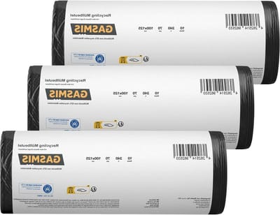 Vuilniszakken - Afvalzakken - Grote opruiming - Extra dik scheurvast - 240 liter 3 stuks - Blauw