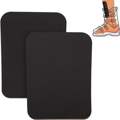 Snowboard Scheenbeschermers - Skibeschermers - Wintersport Bescherming - Verdikt Snijdbaar Schuim - 2 Stuks - Zwart