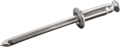 GOEBEL® - 500 x Spreid blindklinknagels (Ø x L) 4 x 10 mm - RVS A2 / RVS A2 - Vlakke kop - STAR - 7089401000 - Popnagel