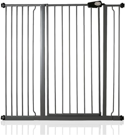 Bettacare Petgate, 113,8cm - 121,4cm, Grijs, Hoog 104cm