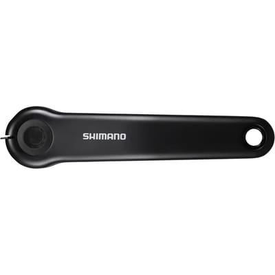 Crank voor linker Shimano Steps FC-E6100 170 mm - Zwart