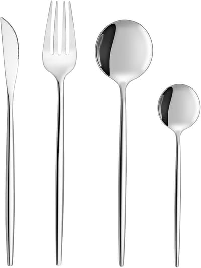 DailySupplies® Bestekset 6 Persoons - Serviesset - 24-Delig