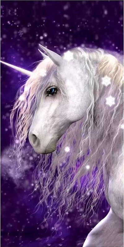 Unicorn Badhanddoek Strandlaken Eenhoorn - 70x140 cm