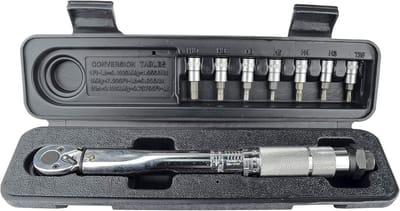 Instelsleutelset 8-delig 1/2 inch - 40-200 Nm - met inbussleutels
