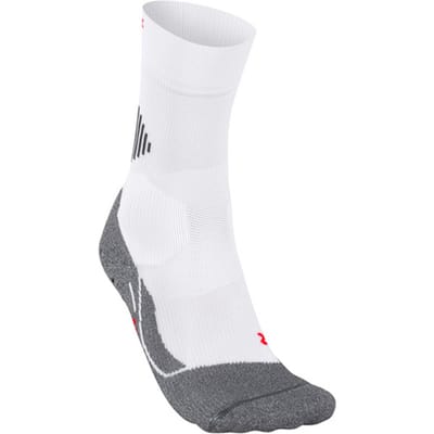 FALKE 4GRIP Stabilizing voor maximale snelheid functioneel materiaal sokken unisex wit - maat 39-41