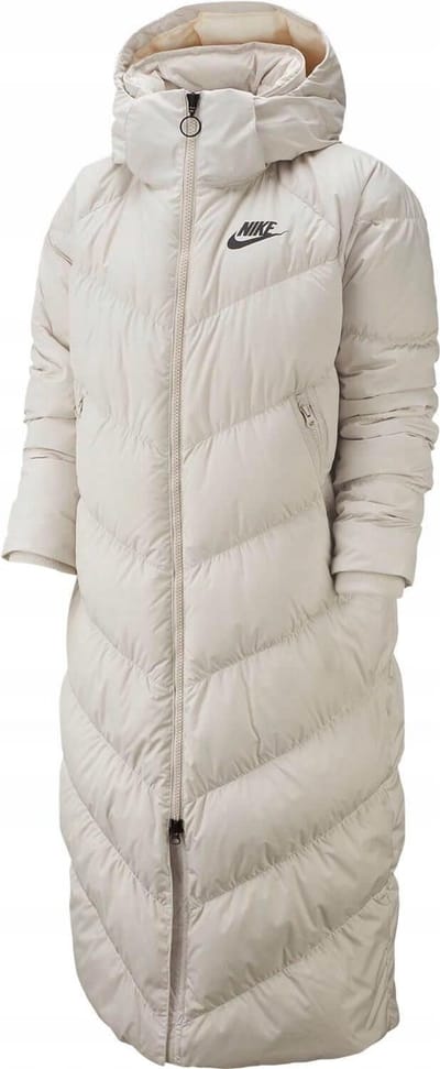 Nike Dwn Fill Lange Jas - Wit - Maat XXL