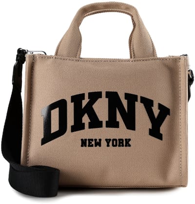 DKNY schoudertas Hadlee Tote Bag Khaki / Black Taupe