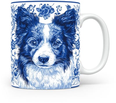 Mok IJslandse herdershond Beker voor koffie of tas voor thee, cadeau voor dierenliefhebbers, moeder, vader, collega, vriend, vriendin, kantoor, opa, oma, hond, kerst, sinterklaas, verjaardag