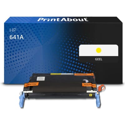 PrintAbout huismerk Toner 641A (C9722A) Geel Geschikt voor HP