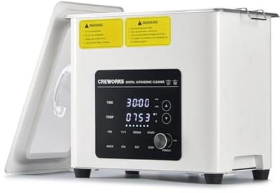 Ultrasonic Cleaner 3L met Heater en Timer - Voor Effectieve Reiniging van Sieraden, Braces en Tanden