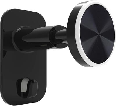 Hoofdtelefoonhouder - Headset Hanger - Opbergen Headset - Punch-vrij Wandmontage - 7x4x1 cm - Zwart