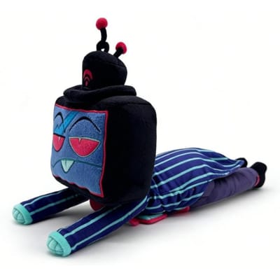 Nieuw Populair Item Hazbin Hotel Pluche Speelgoed Set - Velvette Vox Valentino De 3VVs Knuffel Poppen Schattige Anime Figuur Kussen Zachte Pluche Knuffel Cadeau voor Fans & Kinderen 13cm-15cm black