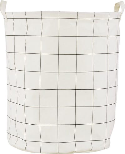 House Doctor Squares - Wasmand - Ruit - Wit