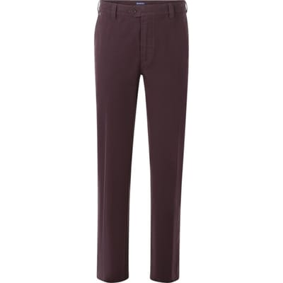 Babista herren Broek - 26 - donkerrood - Plus Size