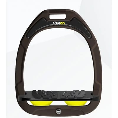 Plat Ultra Grip Veiligheidsijklieren Bruin/Zwart/Geel Flex-On Safe-On