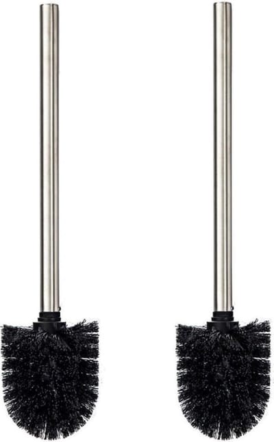 Universele RVS Toiletborstel Set - 2 Stuks | WC-borstel | WC | Toilet | Borstel | Borstels | Toiletborstels