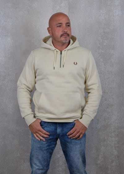 Fred Perry Hooded Fleece Back Sweatshirt