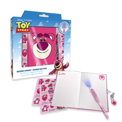 Disney Pixar Toy Story Lotso Dagboek + Magic Pen – Geheimschrift Dagboek voor Kinderen